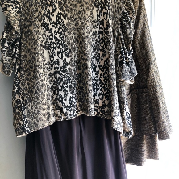 Connected Women’s Apparel Dress. Brown. 16W - Picture 8 of 8